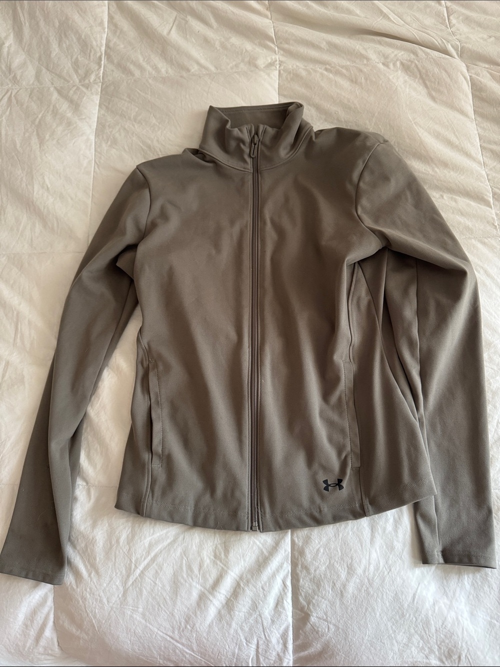 Under Armour Women's Olive Green/gray Full-Zip Utility Jacket